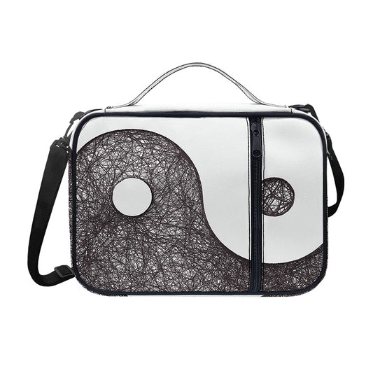 Roots Yin Yang Print Shoulder Strap Bible Bag