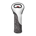 Roots Yin Yang Print Single Neoprene Wine Tote
