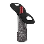 Roots Yin Yang Print Single Neoprene Wine Tote