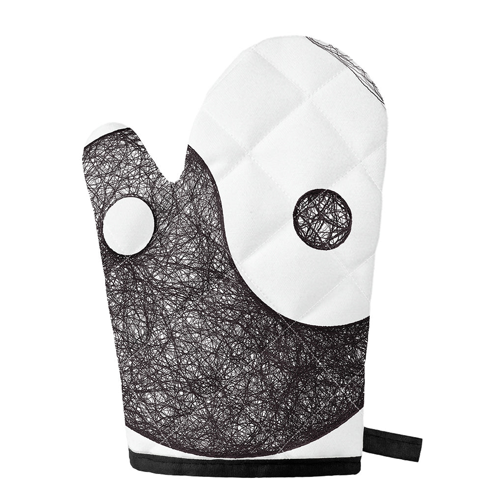 Roots Yin Yang Print Single Oven Mitt