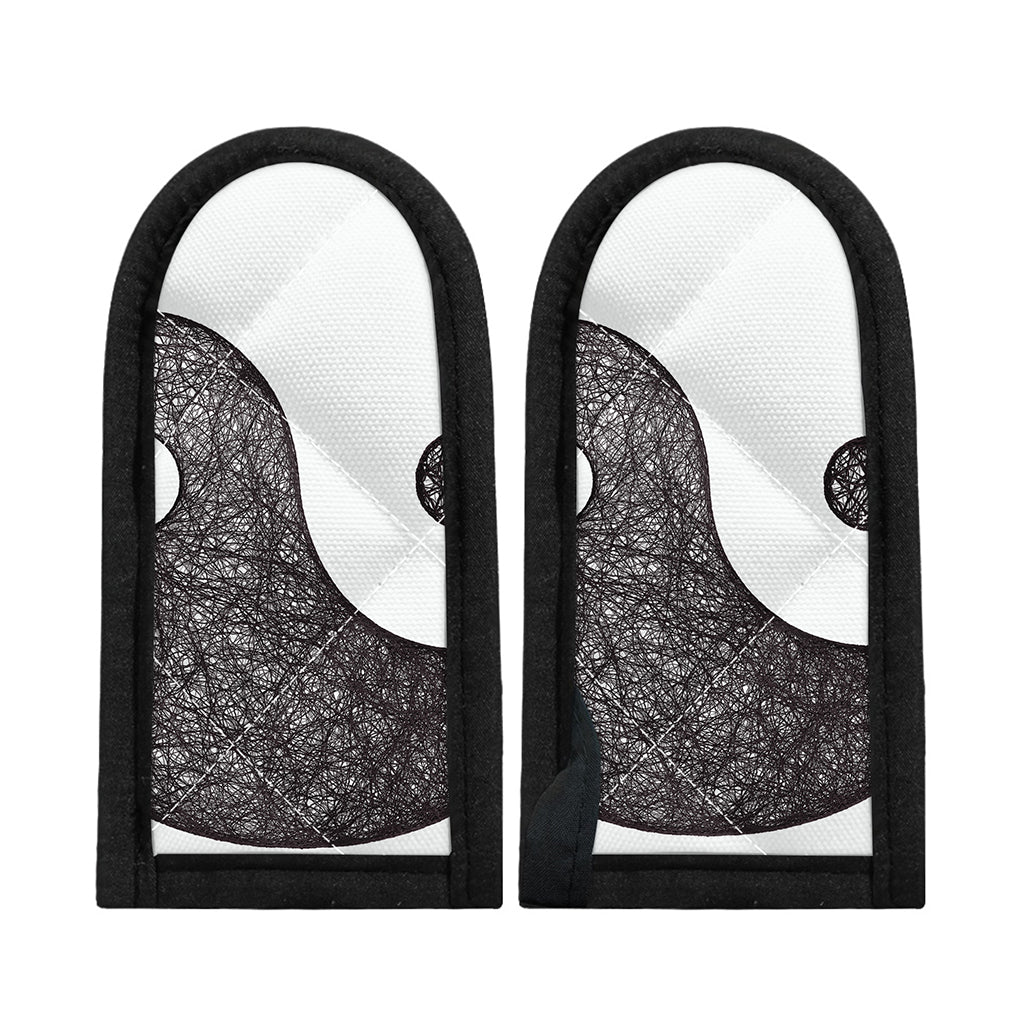 Roots Yin Yang Print Skillet Handle Cover