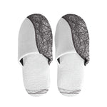 Roots Yin Yang Print Slippers
