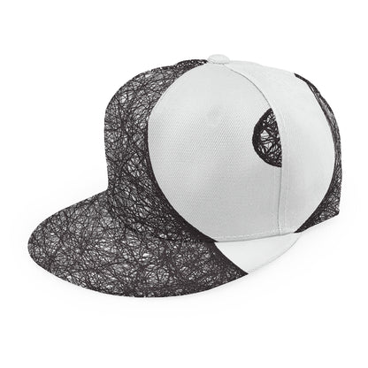 Roots Yin Yang Print Snapback Cap
