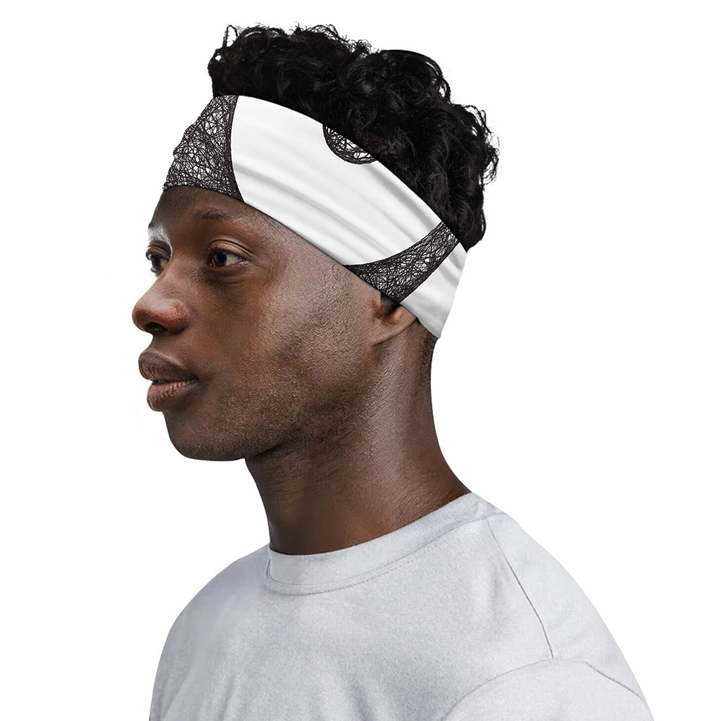 Roots Yin Yang Print Sports Headband