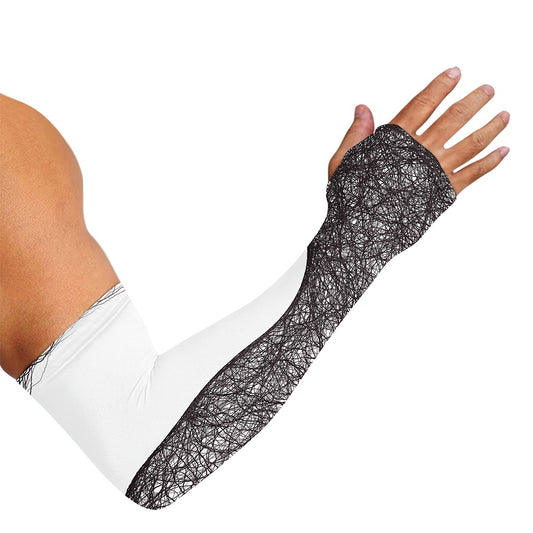 Roots Yin Yang Print Sun Protection Arm Sleeves
