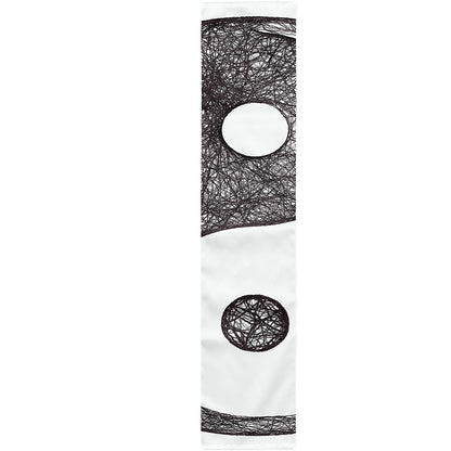 Roots Yin Yang Print Table Runner