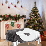 Roots Yin Yang Print Tablecloth