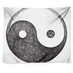 Roots Yin Yang Print Tapestry
