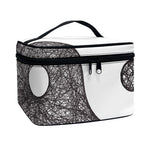 Roots Yin Yang Print Travel Makeup Bag