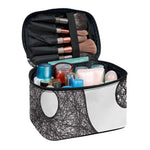 Roots Yin Yang Print Travel Makeup Bag