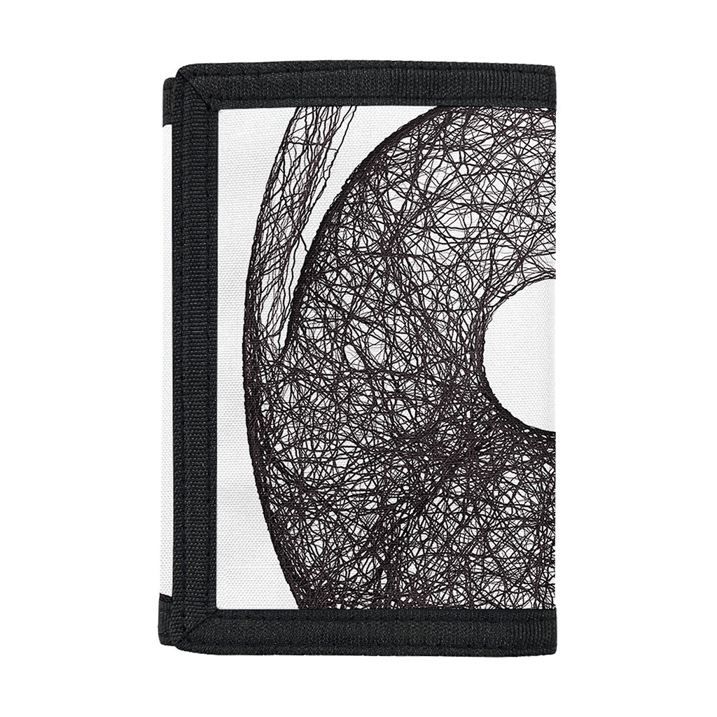 Roots Yin Yang Print Trifold Wallet