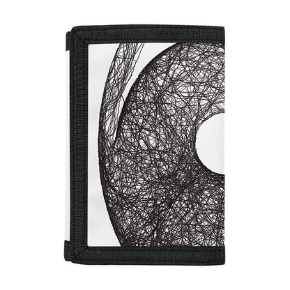 Roots Yin Yang Print Trifold Wallet