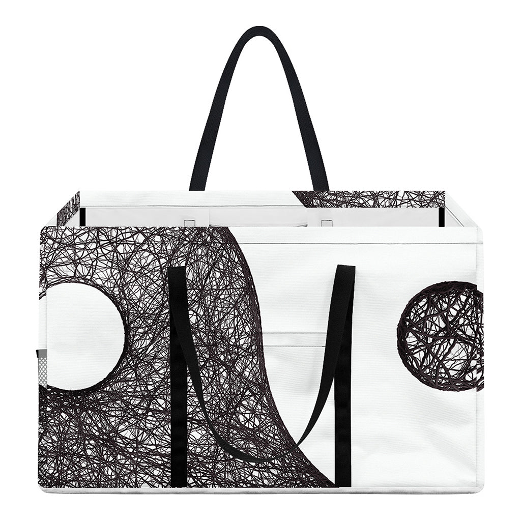 Roots Yin Yang Print Utility Tote Bag