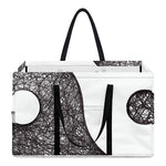 Roots Yin Yang Print Utility Tote Bag