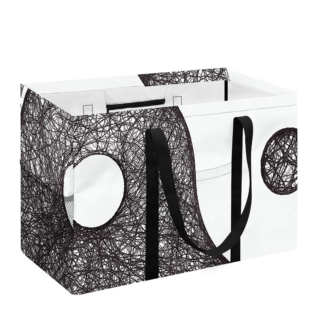 Roots Yin Yang Print Utility Tote Bag