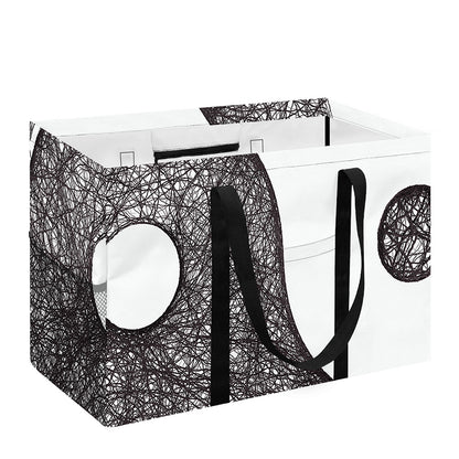 Roots Yin Yang Print Utility Tote Bag