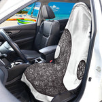 Roots Yin Yang Print Waterproof Car Seat Cover