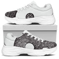 Roots Yin Yang Print White Chunky Shoes