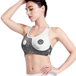 Roots Yin Yang Print Women's Sports Bra