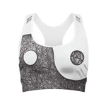 Roots Yin Yang Print Women's Sports Bra