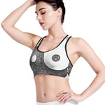 Roots Yin Yang Print Women's Sports Bra
