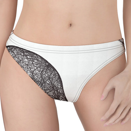 Roots Yin Yang Print Women's Thong