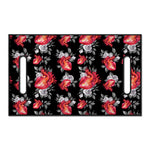 Rose And Heart Pattern Print Golf Cart Seat Cover