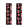 Rose And Heart Pattern Print Handle Covers