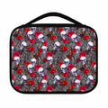 Rose Branch Skull Pattern Print Classic Bible Case