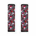 Rose Branch Skull Pattern Print Handle Covers