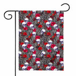 Rose Branch Skull Pattern Print House Flag
