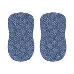 Rose Denim Jeans Pattern Print Bar Stool Covers