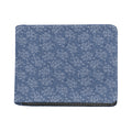 Rose Denim Jeans Pattern Print Bifold Wallet
