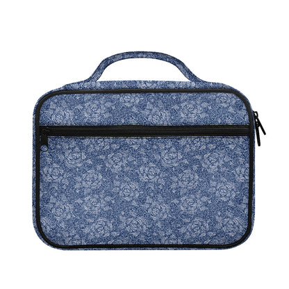Rose Denim Jeans Pattern Print Briefcase Bible Bag