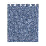 Rose Denim Jeans Pattern Print Curtain