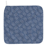 Rose Denim Jeans Pattern Print Hand Towel