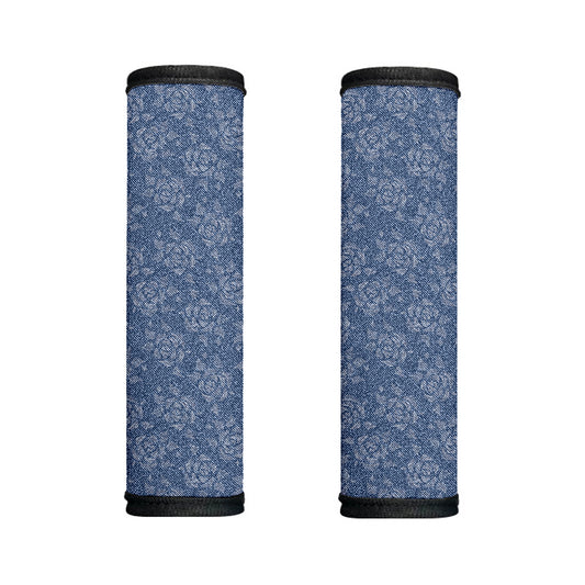 Rose Denim Jeans Pattern Print Handle Covers