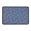 Rose Denim Jeans Pattern Print Kitchen Mat