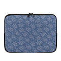 Rose Denim Jeans Pattern Print Laptop Sleeve