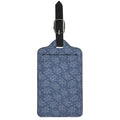 Rose Denim Jeans Pattern Print Luggage Tag