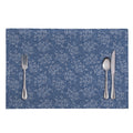 Rose Denim Jeans Pattern Print Placemat