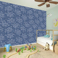 Rose Denim Jeans Pattern Print Wall Sticker