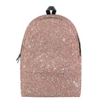 Rose Gold Glitter Artwork Print (NOT Real Glitter) Backpack