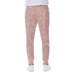 Rose Gold Glitter Artwork Print (NOT Real Glitter) Scuba Joggers