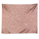 Rose Gold Glitter Artwork Print (NOT Real Glitter) Tapestry