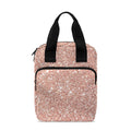 Rose Gold (NOT Real) Glitter Print Bible Tote Bag