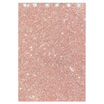 Rose Gold (NOT Real) Glitter Print Curtain
