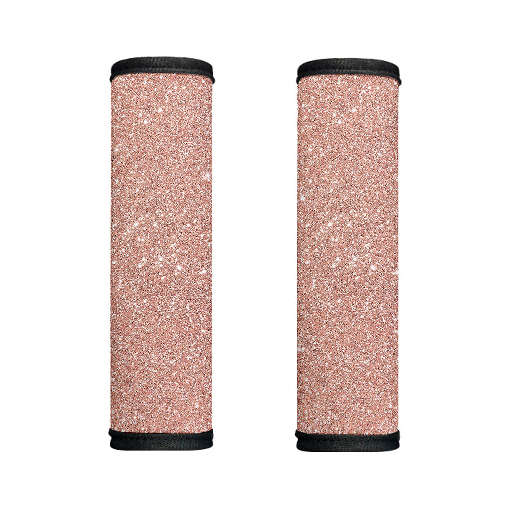 Rose Gold (NOT Real) Glitter Print Handle Covers