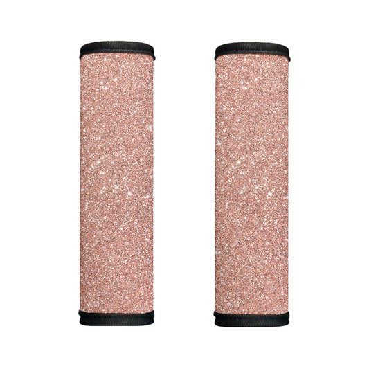 Rose Gold (NOT Real) Glitter Print Handle Covers