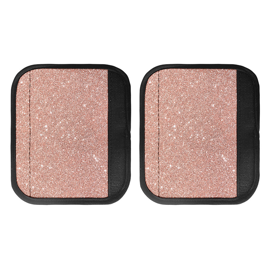 Rose Gold (NOT Real) Glitter Print Handle Covers